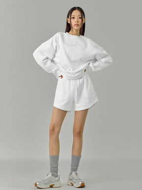 裏起毛 ソフトタッチ ルーズフィット トレーナー (単品)