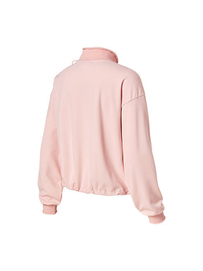 リボン付き ハイネック 長袖