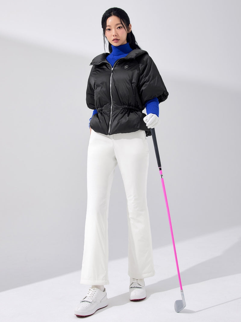 リブ編み タートルネック ニット