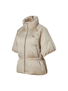 グロウ 取り外し袖 ダウンジャンパー