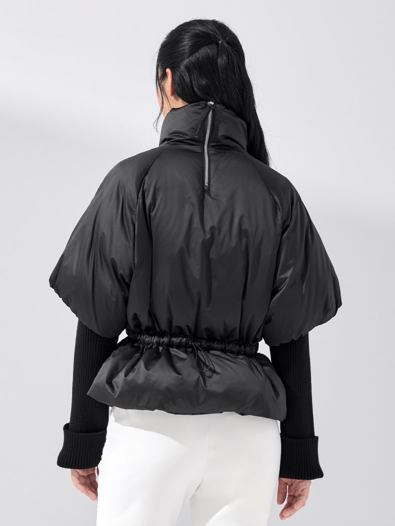 グロウ 取り外し袖 ダウンジャンパー