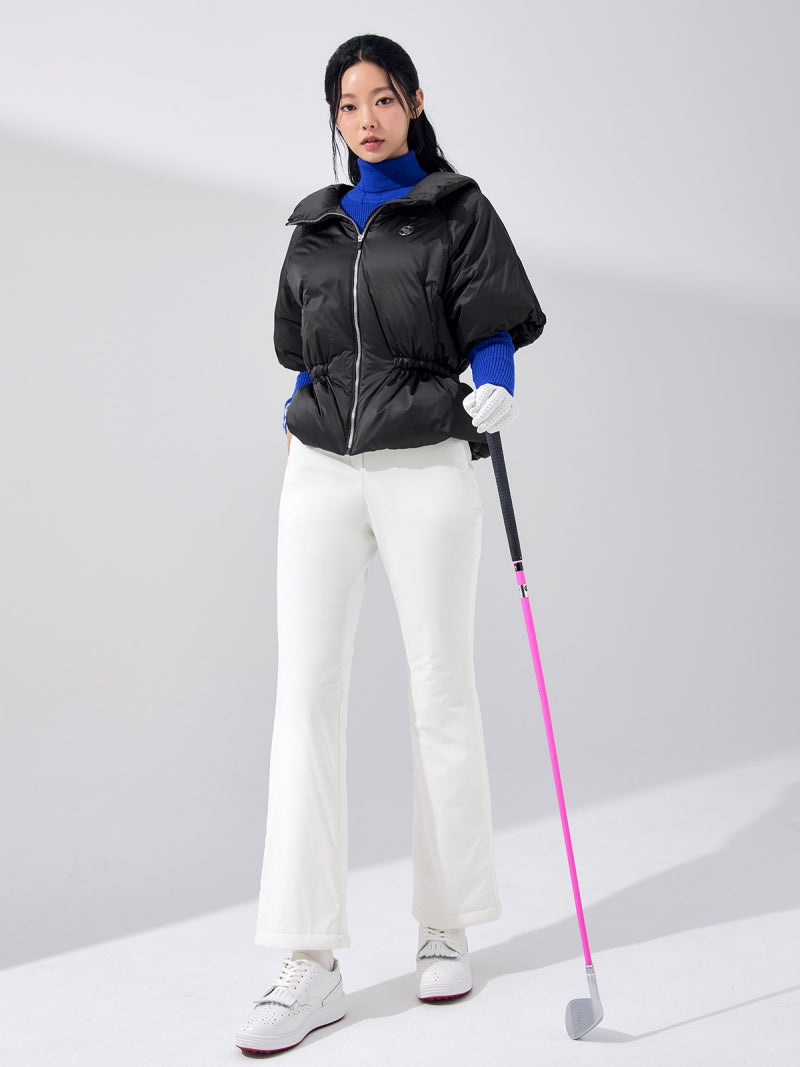 グロウ 取り外し袖 ダウンジャンパー