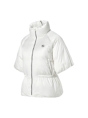 グロウ 取り外し袖 ダウンジャンパー