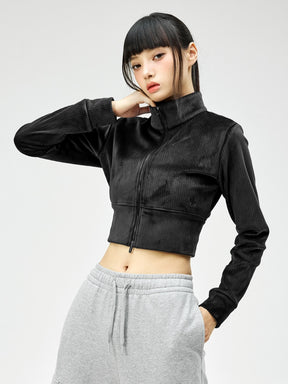 ベロア コーデュロイ ジップアップ (単品)