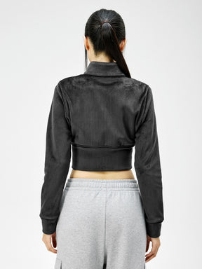 ベロア コーデュロイ ジップアップ (単品)