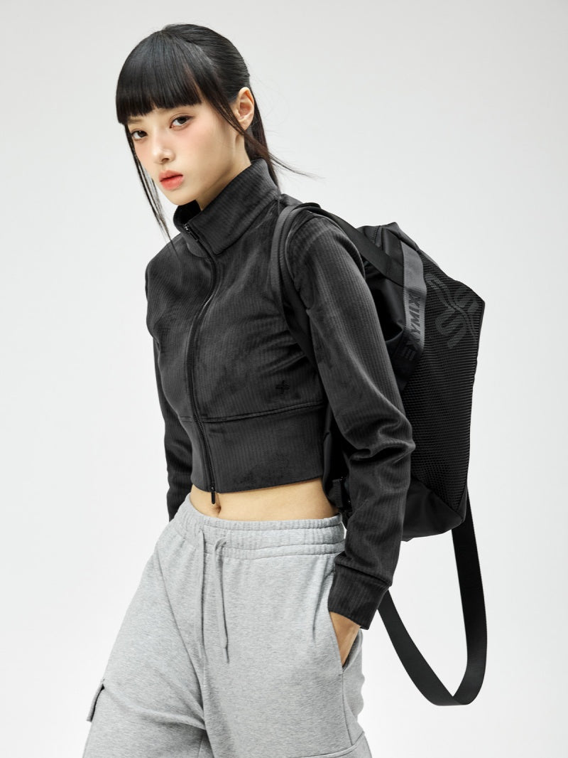 ベロア コーデュロイ ジップアップ (単品)