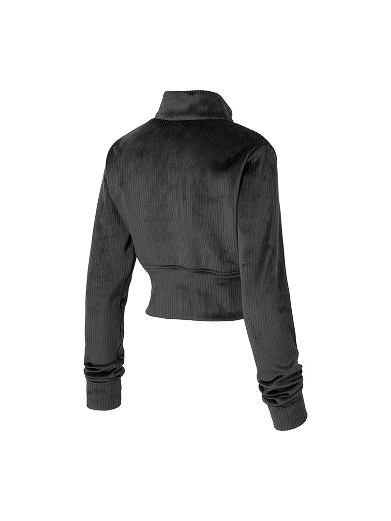 ベロア コーデュロイ ジップアップ (単品)