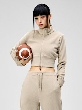 ベロア コーデュロイ ジップアップ (単品)