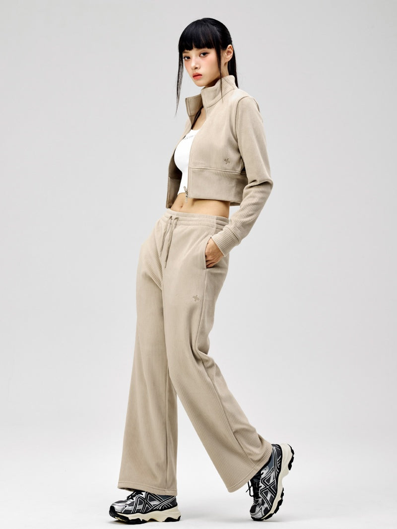 ベロア コーデュロイ ジップアップ (単品)