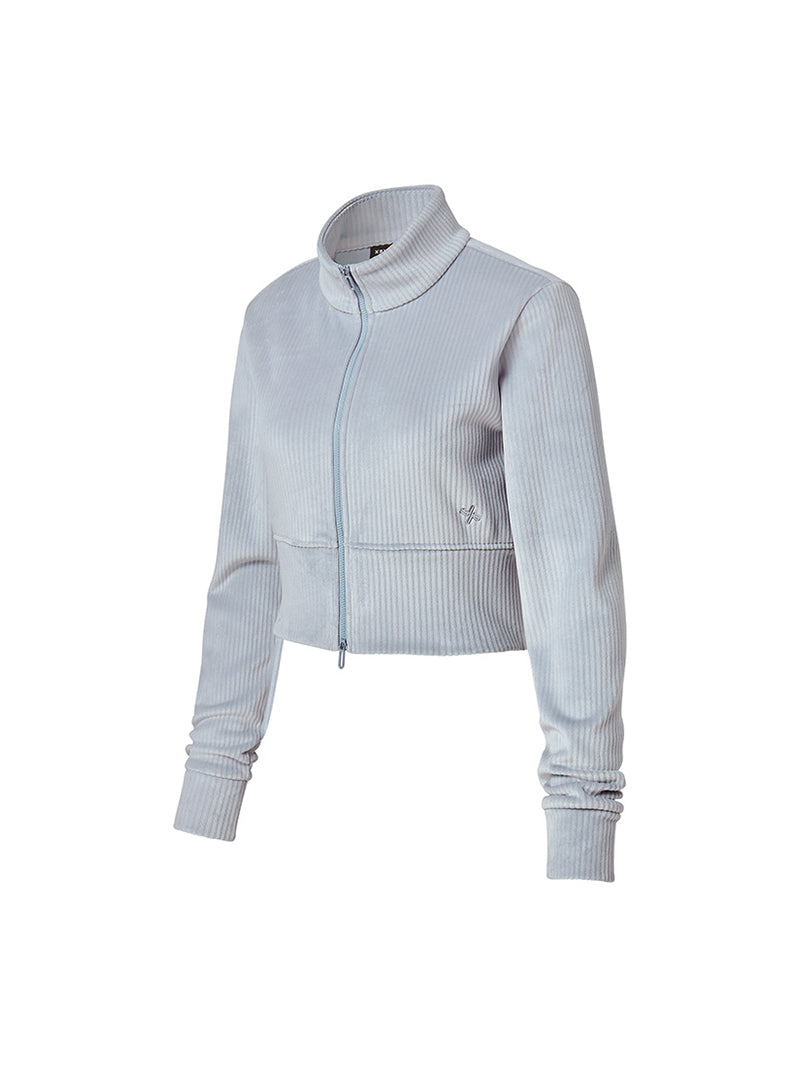 ベロア コーデュロイ ジップアップ (単品)