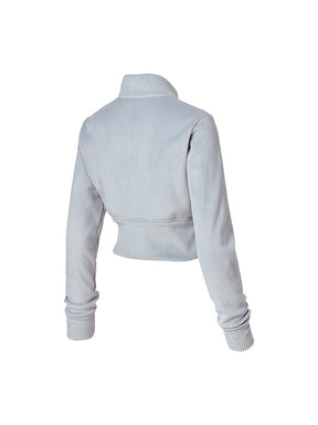 ベロア コーデュロイ ジップアップ (単品)