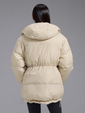 シェルパ 中綿入り リバーシブル フード付き ジャンパー