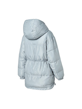 シェルパ 中綿入り リバーシブル フード付き ジャンパー