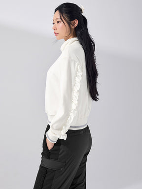 ブークレ 中綿 ミックス ジョガーパンツ