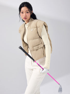 ブークレ 中綿 ミックス ジョガーパンツ