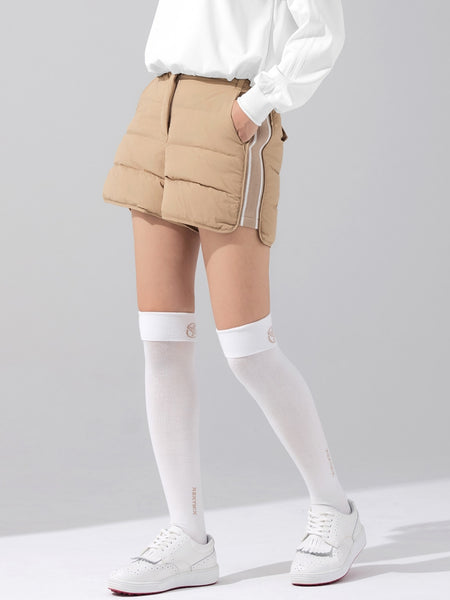 サイドロゴ入り ダウン ショートパンツ
