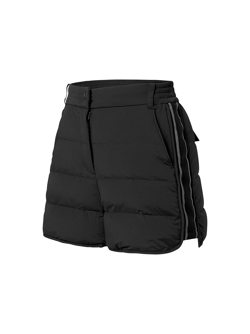サイドロゴ入り ダウン ショートパンツ