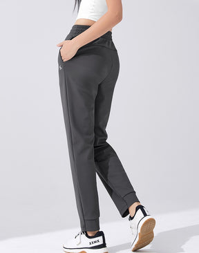 ウォーム トリコット テーパード パンツ