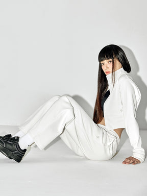 ベロア コーデュロイ ワイドパンツ (単品)