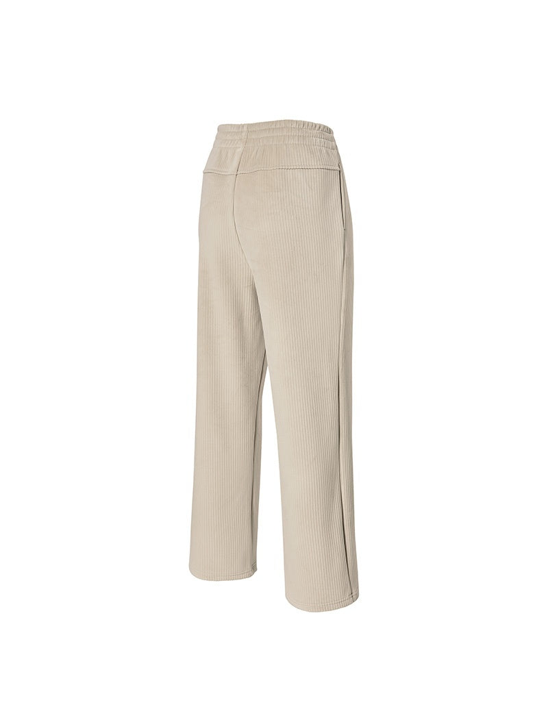 ベロア コーデュロイ ワイドパンツ (単品)