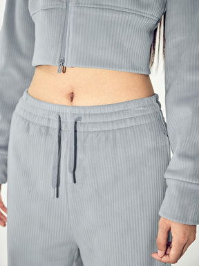 ベロア コーデュロイ ワイドパンツ (単品)