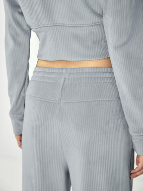 ベロア コーデュロイ ワイドパンツ (単品)