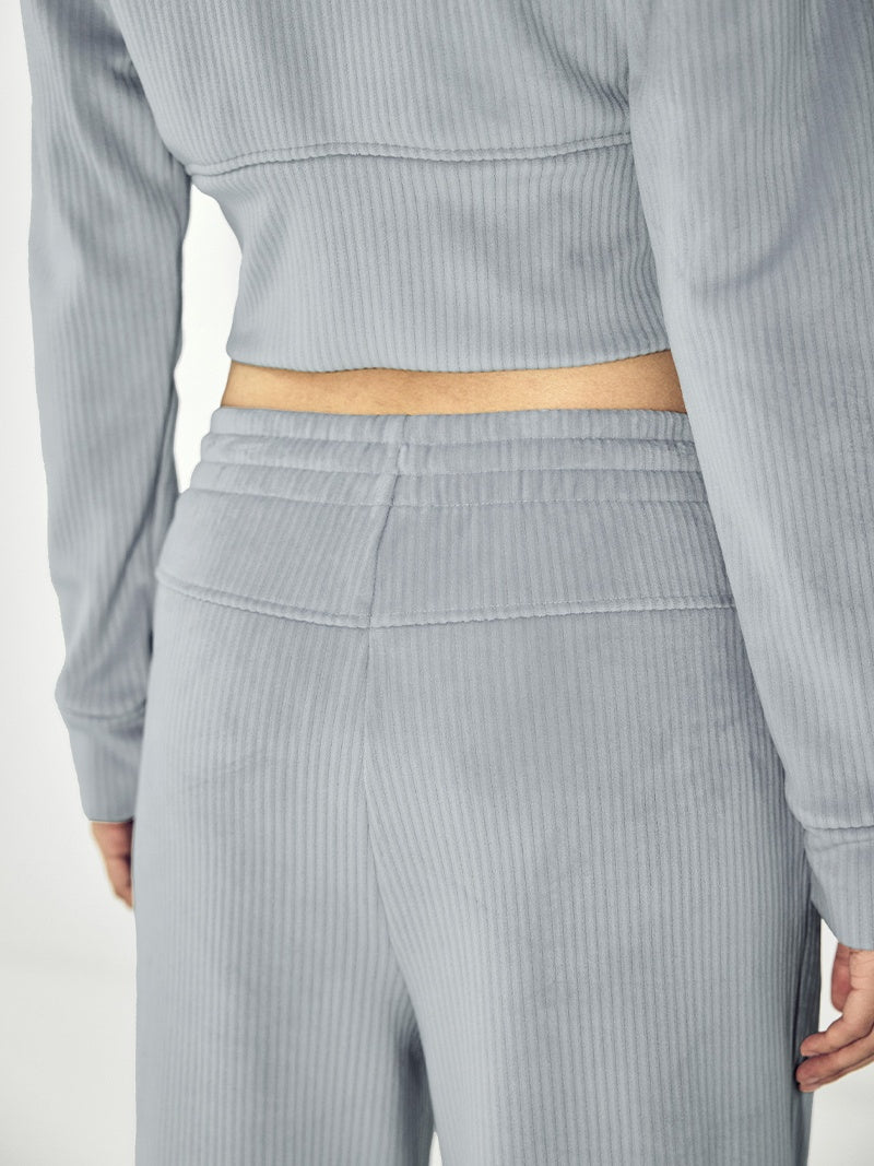 ベロア コーデュロイ ワイドパンツ (単品)