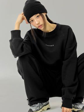 裏起毛 ソフトタッチ タック入り ワイドパンツ (単品)