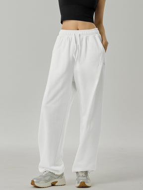 裏起毛 ソフトタッチ タック入り ワイドパンツ (単品)