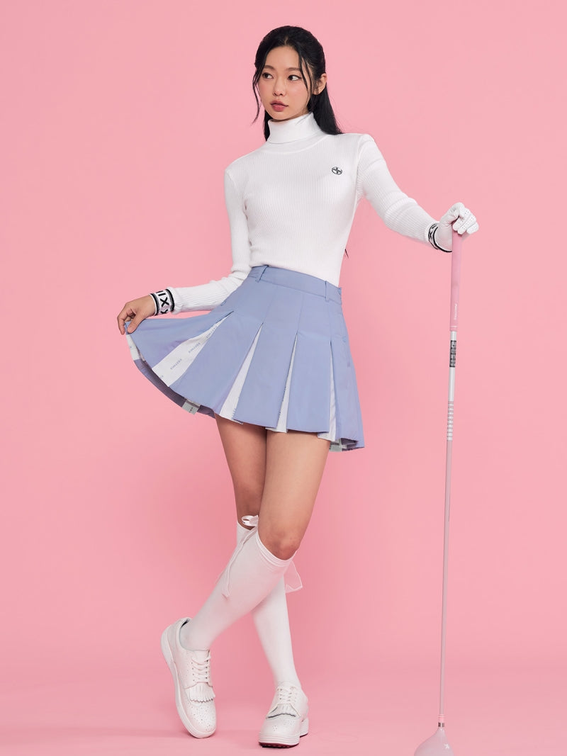 中綿入り プリーツ スカート インナーショーツ付き