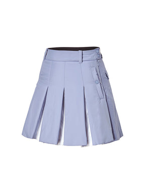 中綿入り プリーツ スカート インナーショーツ付き