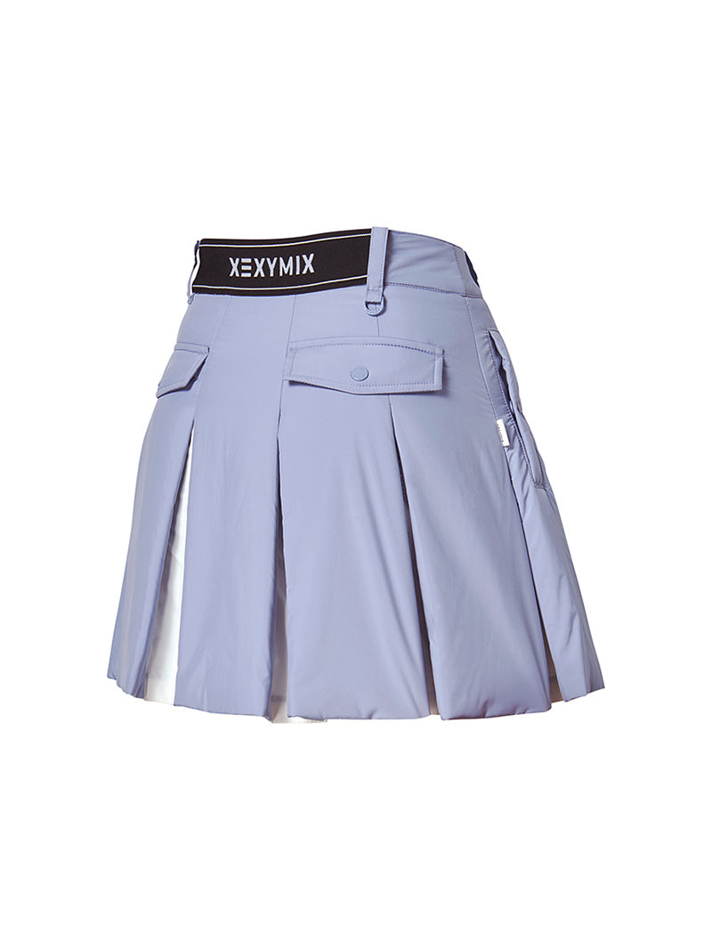 中綿入り プリーツ スカート インナーショーツ付き