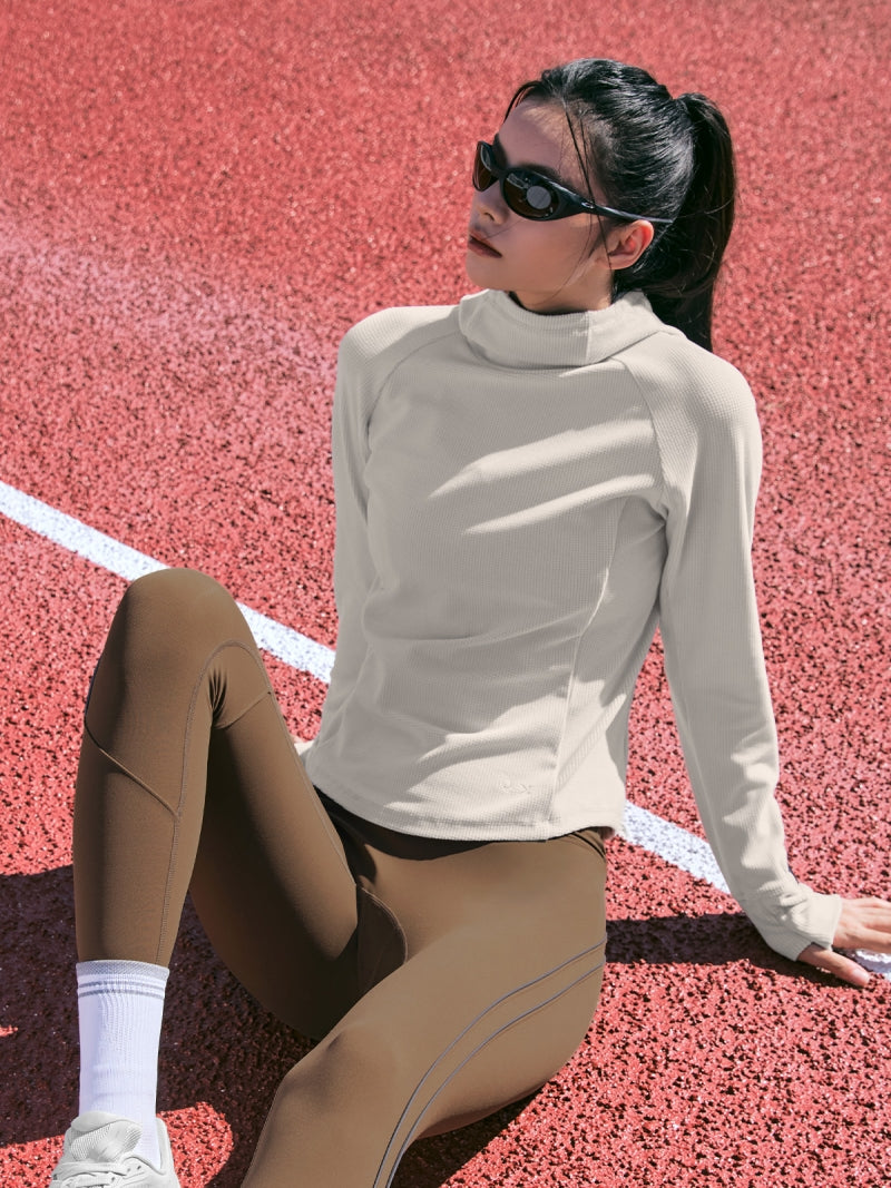 RX グリッドフリース パーカー