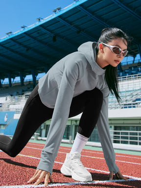 RX グリッドフリース パーカー