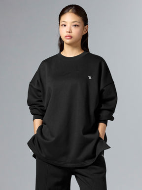 ウォームソフト オーバーフィット トレーナー (単品)