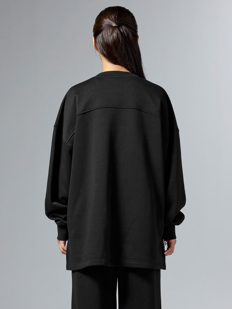 ウォームソフト オーバーフィット トレーナー (単品)