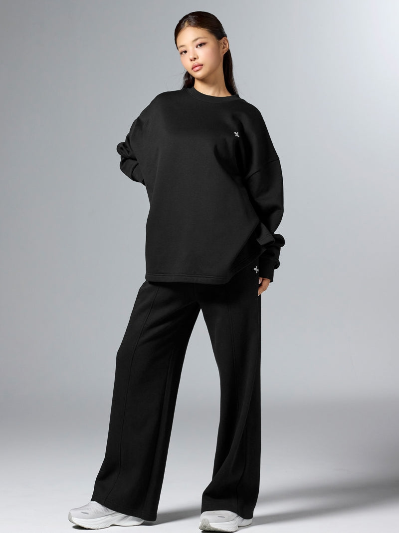 ウォームソフト オーバーフィット トレーナー (単品)