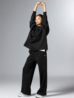 ウォームソフト オーバーフィット トレーナー (単品)