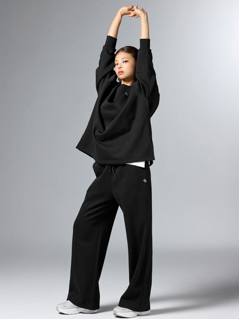 ウォームソフト オーバーフィット トレーナー (単品)