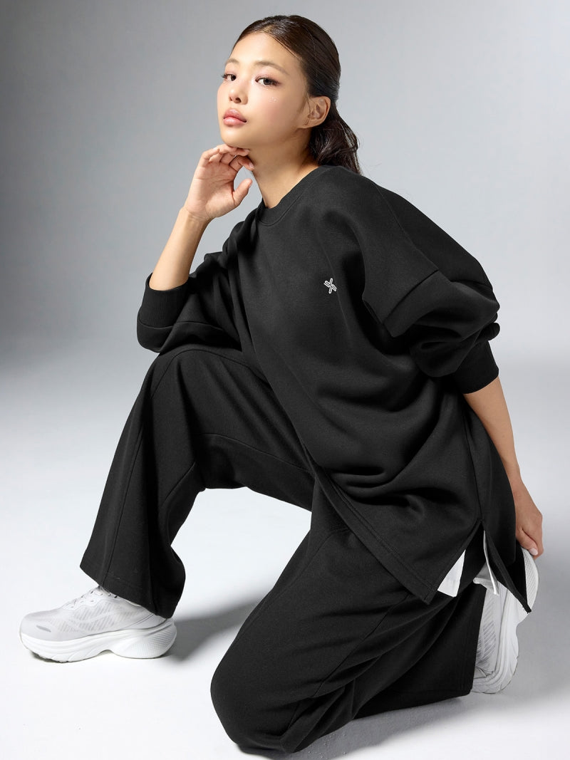 ウォームソフト オーバーフィット トレーナー (単品)