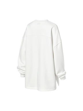 ウォームソフト オーバーフィット トレーナー (単品)