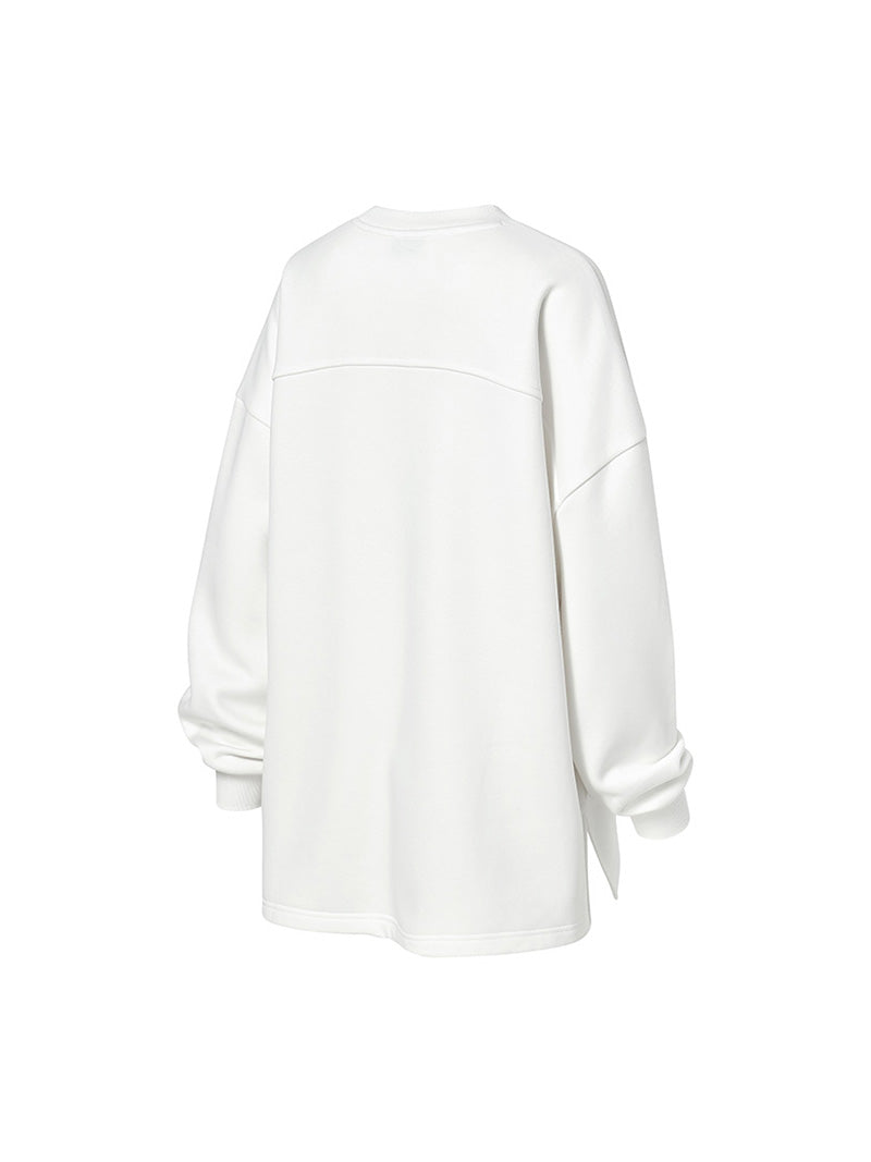 ウォームソフト オーバーフィット トレーナー (単品)