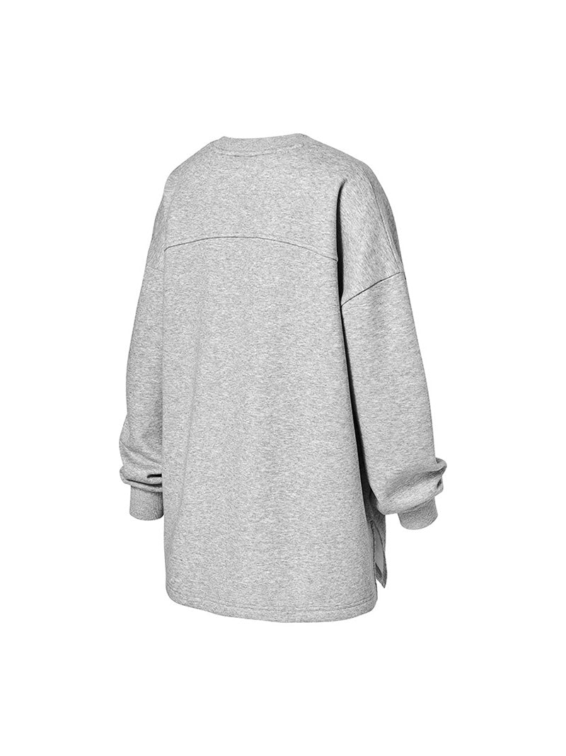 ウォームソフト オーバーフィット トレーナー (単品)