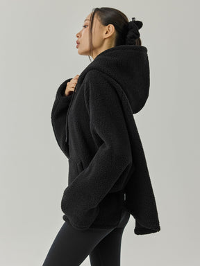 シェルパ オーバーフィット パーカー