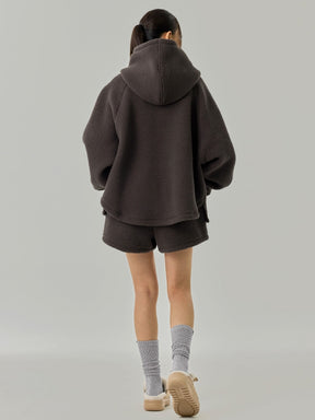 シェルパ オーバーフィット パーカー