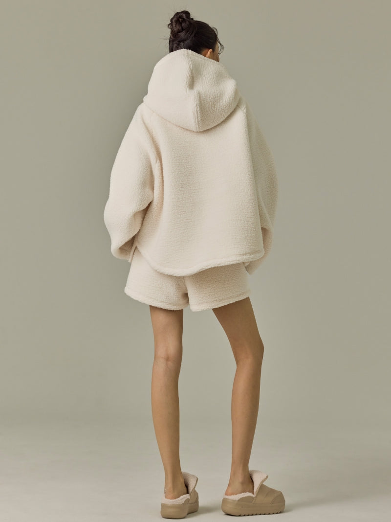 シェルパ オーバーフィット パーカー