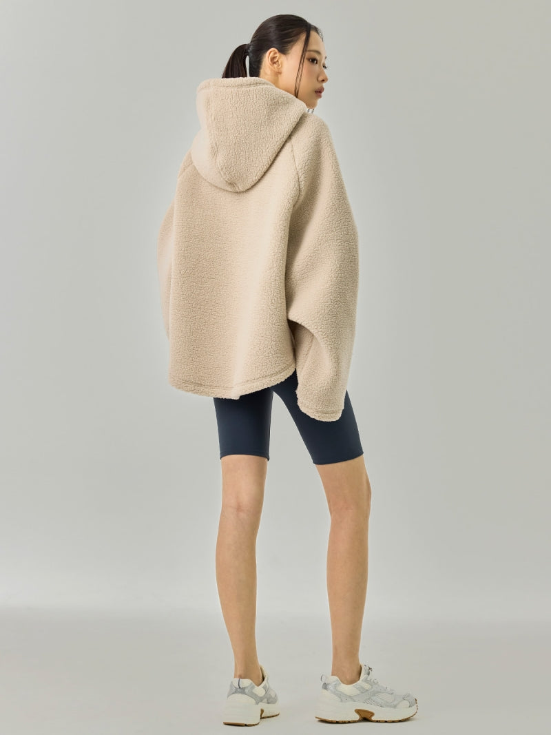 シェルパ オーバーフィット パーカー