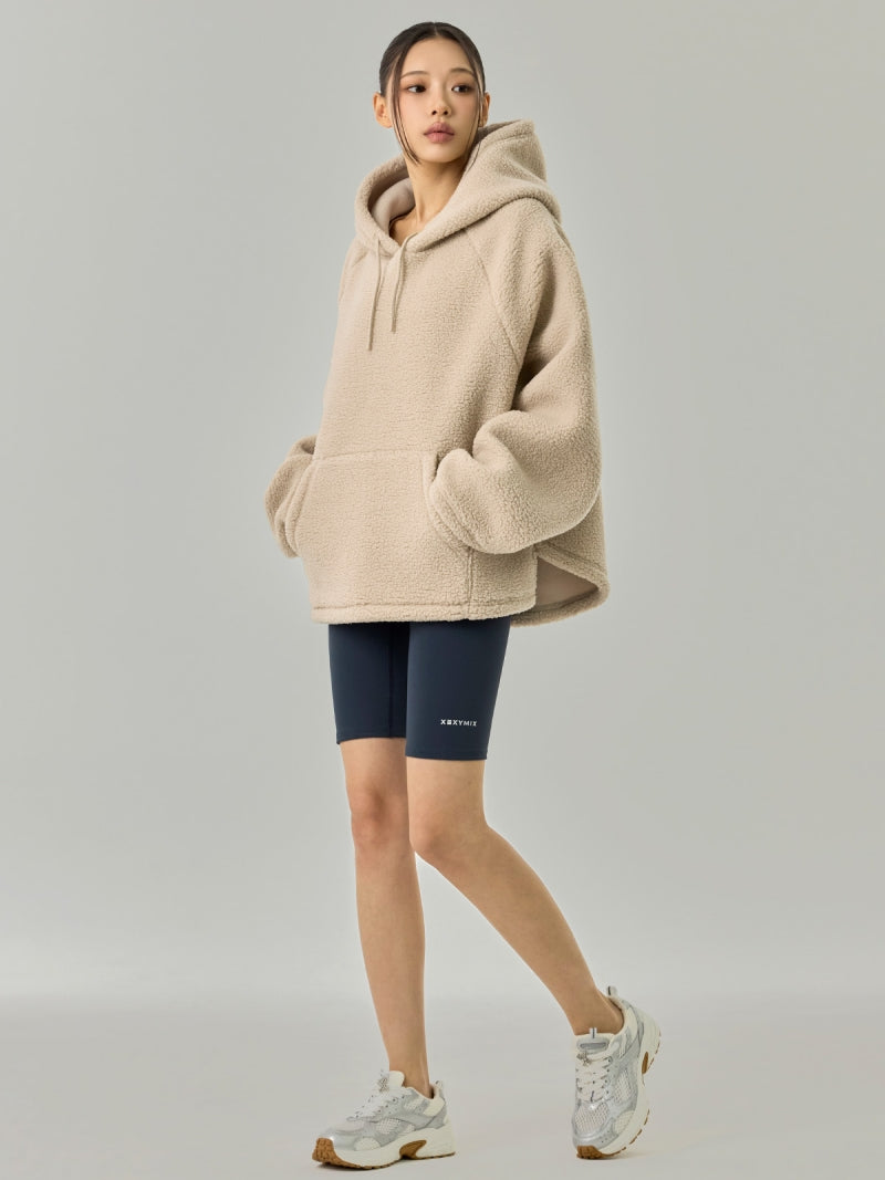 シェルパ オーバーフィット パーカー