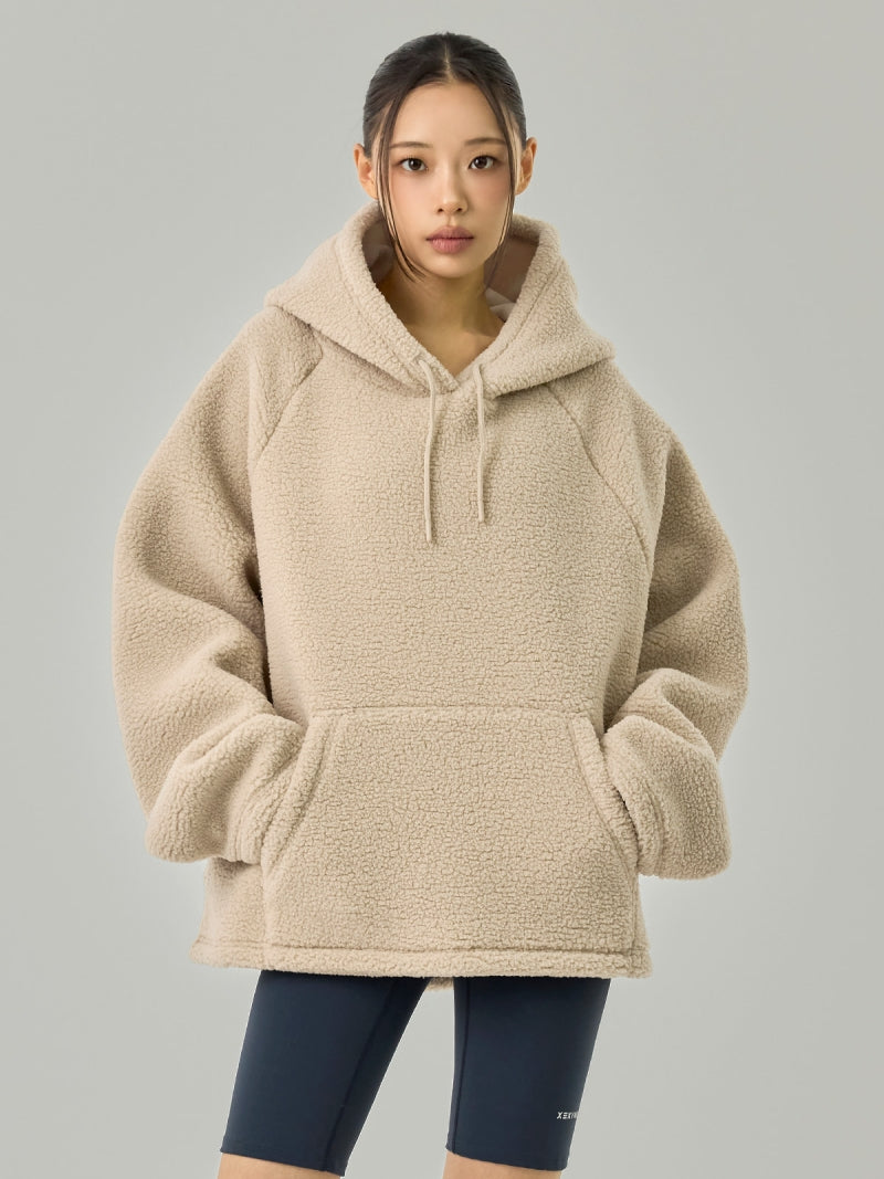 シェルパ オーバーフィット パーカー