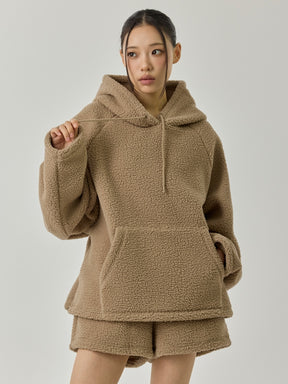 シェルパ オーバーフィット パーカー